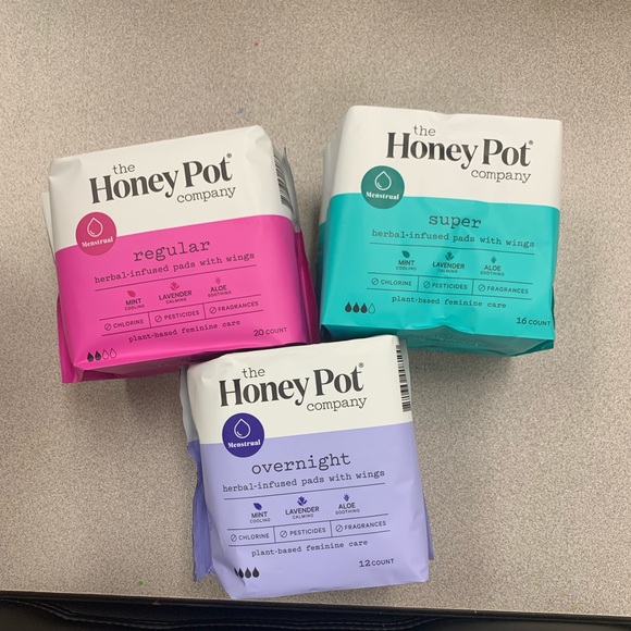 honey pot Bath & Body Honey Pot Pads 5 Poshmark